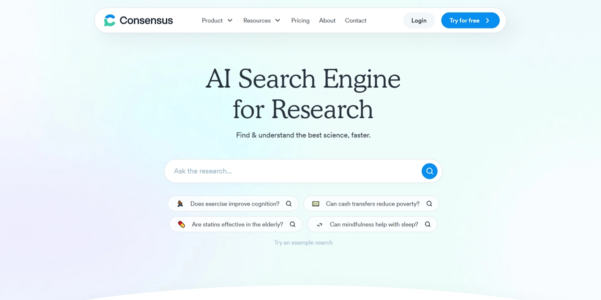Consensus AI